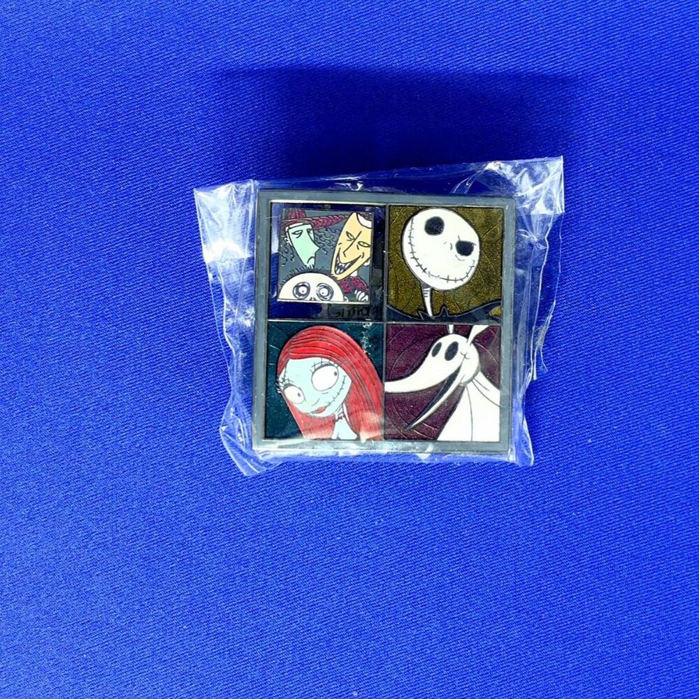 Disney Tim Burton's The Nightmare Before Christmas Four Quadrants Window Pin